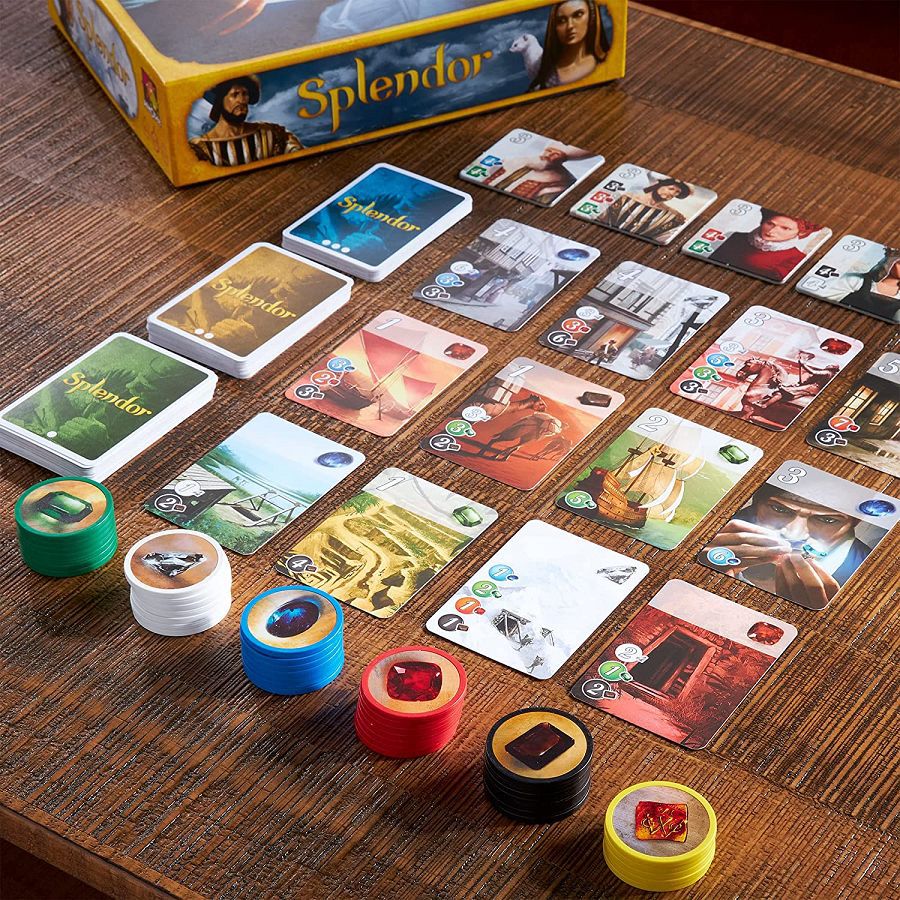 Strategy Card Game of Gem Trading & Development
