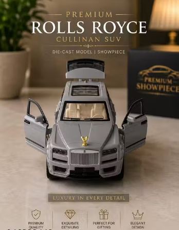 Vintage Rolls Royce Car Toy SUV Pull Back Toy Car Showpiece-Any 1