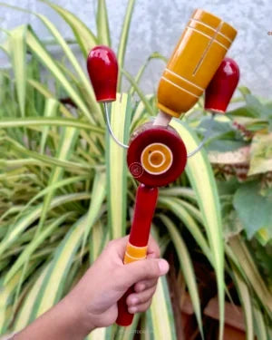 Wooden Tik Tik Big Rattle - Any 1