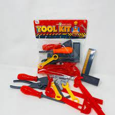 Tool kit Play House Toy for Kids Pretend Play - 17 Pieces set