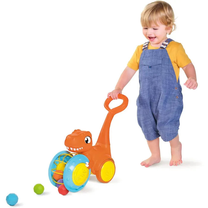 Dinosaur Push Along 18M+ Light & Music - Random Color