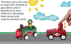 Top Gear Car Friction Powered Press and Go Toy Car - Any 1 Random