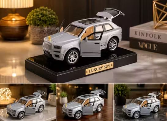 Vintage Rolls Royce Car Toy SUV Pull Back Toy Car Showpiece-Any 1