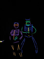 100pcs Glow Sticks in Mixed Colours -Glow in The Dark Neon Glowing Sticks