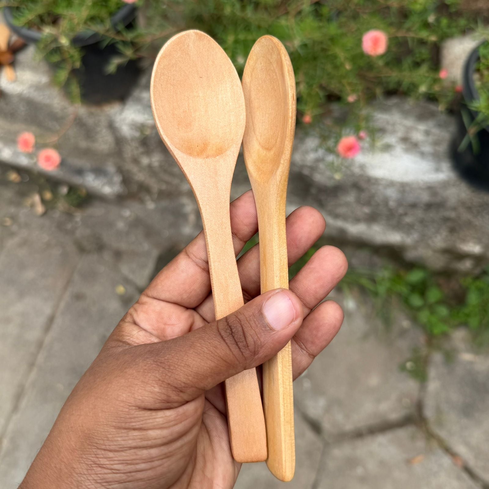 Big White Tea spoon - 1 piece