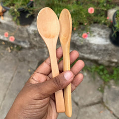 Big White Tea spoon - 1 piece