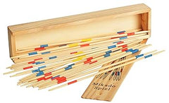 wooden Mikado game toy