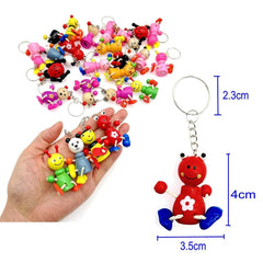 Wooden animal Key chain - pack of 1
