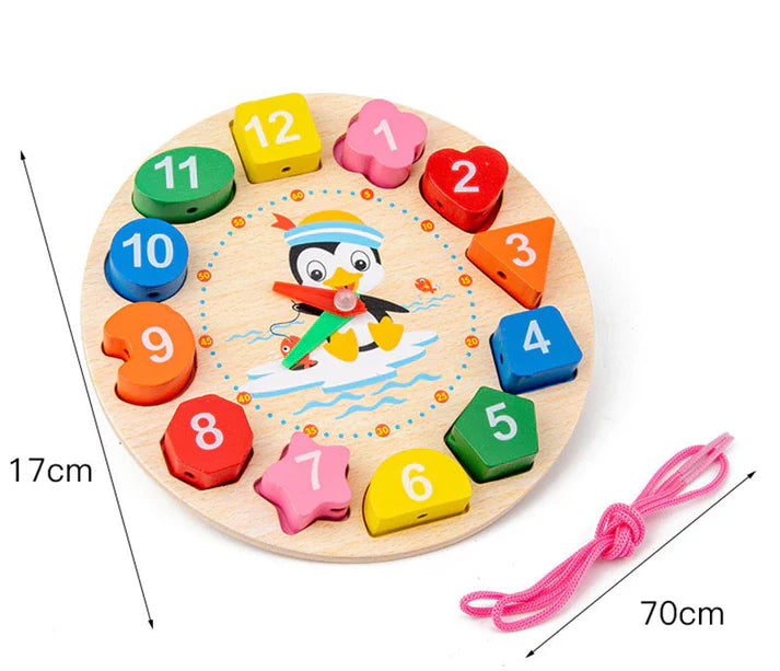 Wooden Watch Board Lacing- clock board