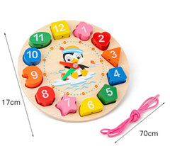Wooden Watch Board Lacing- clock board
