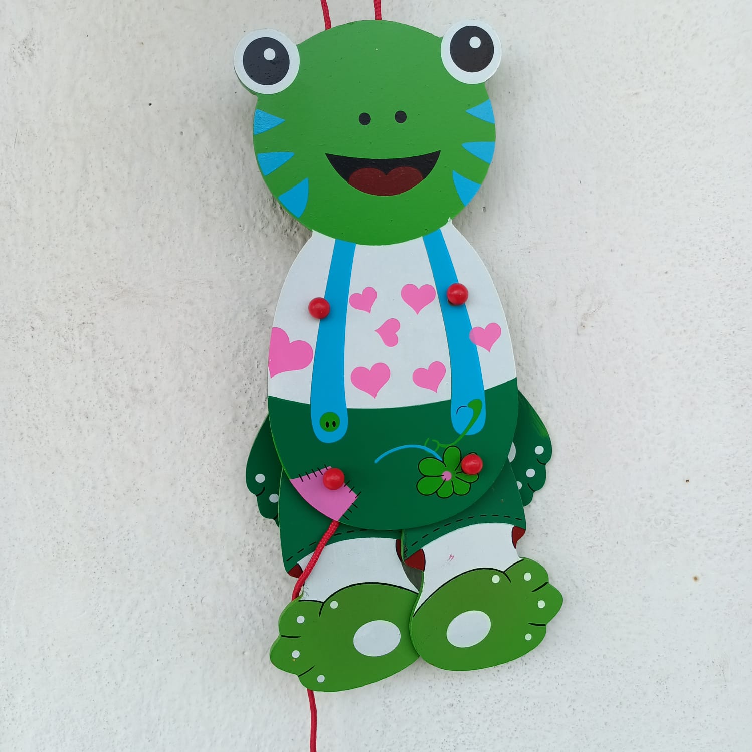 wooden cartoon puppet toy Big