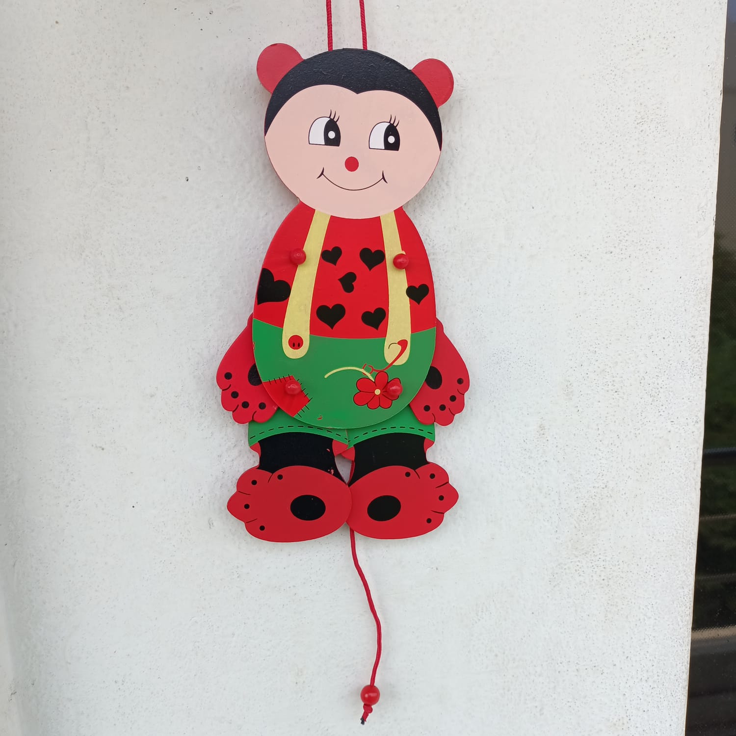 wooden cartoon puppet toy Big