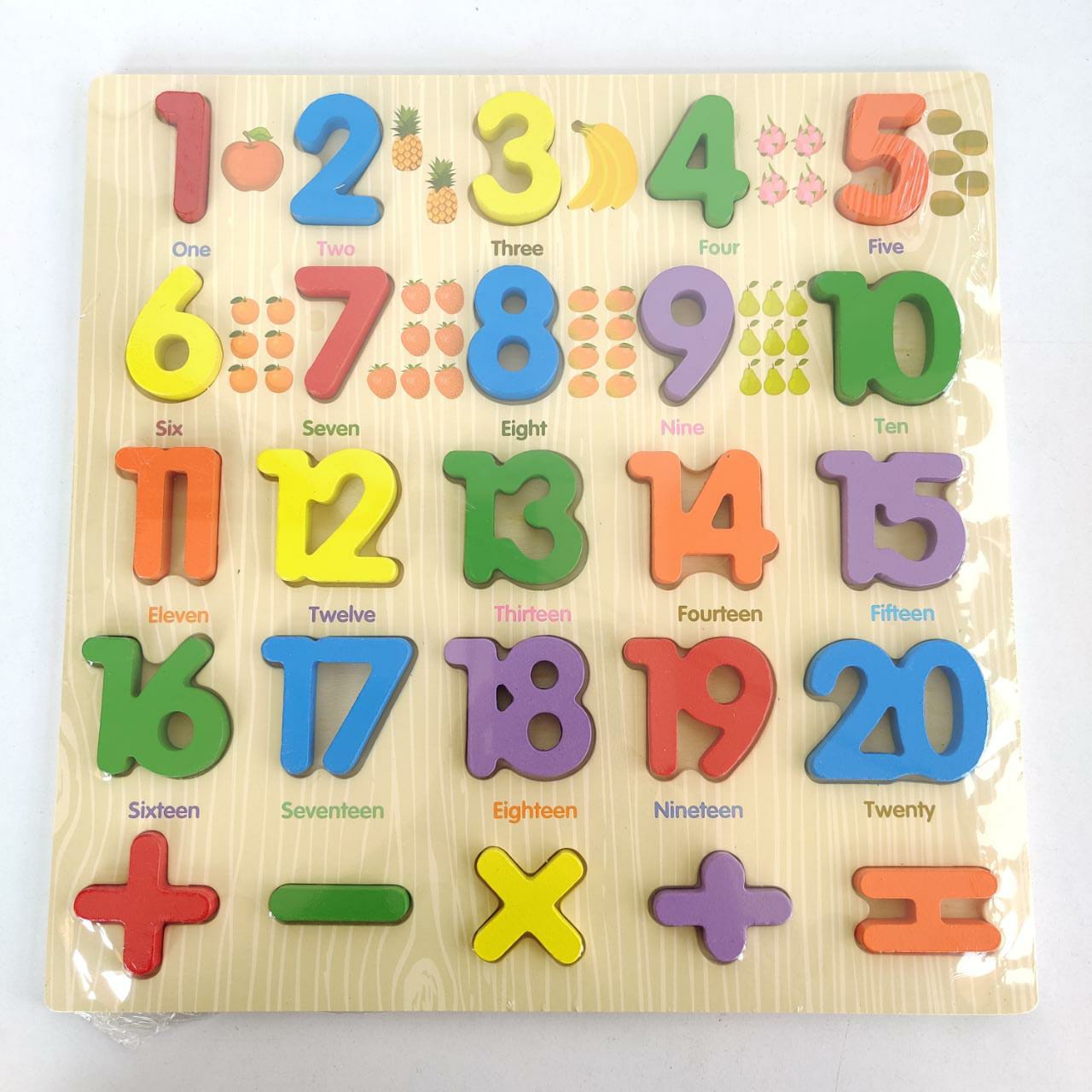 Wooden Logarithmic Board Puzzle Fishing Alpha Numeric Magnetic Matching  Busy Board Building Block Montessori Educational Toys