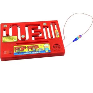 POP-POP Ring Mind Game,Eye & Hand Maze Game,Buzzer Game - maze game