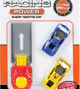Launch Race Car - launcer with 2 cars Random colors